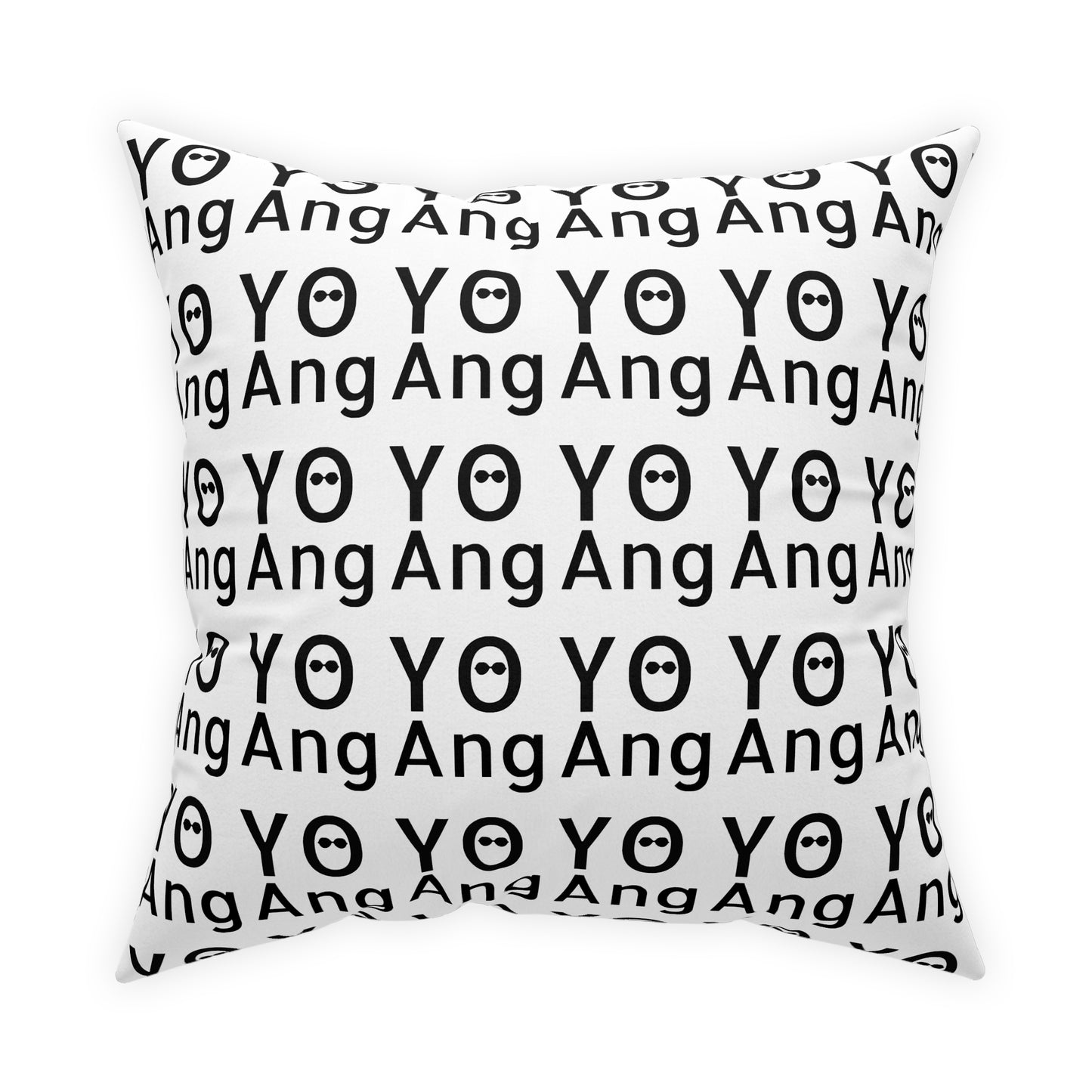 YO Ang • Logo • Broadcloth Pillow 5 Sizes Available!