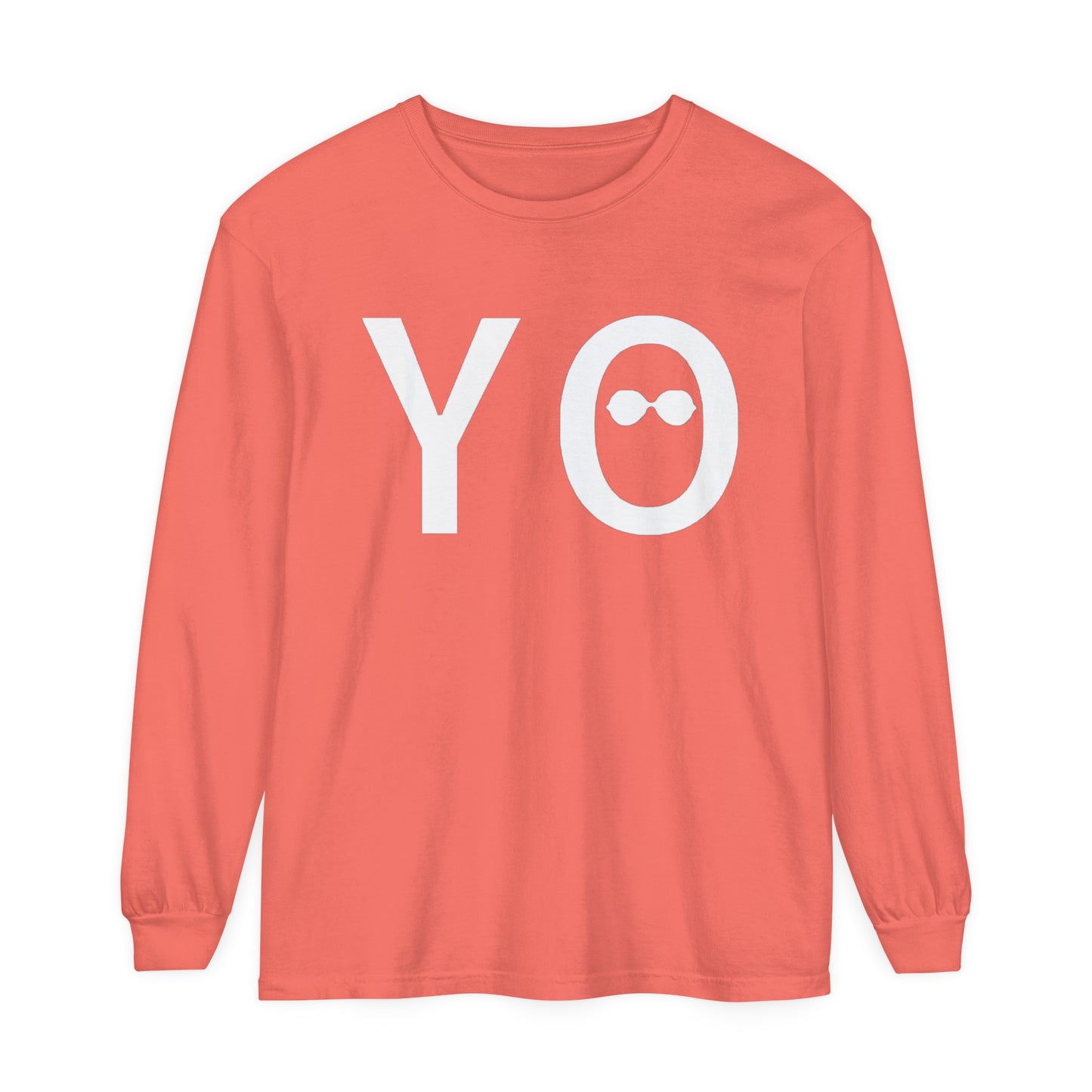 YO • YO Ang • Garment-dyed Long Sleeve T-Shirt