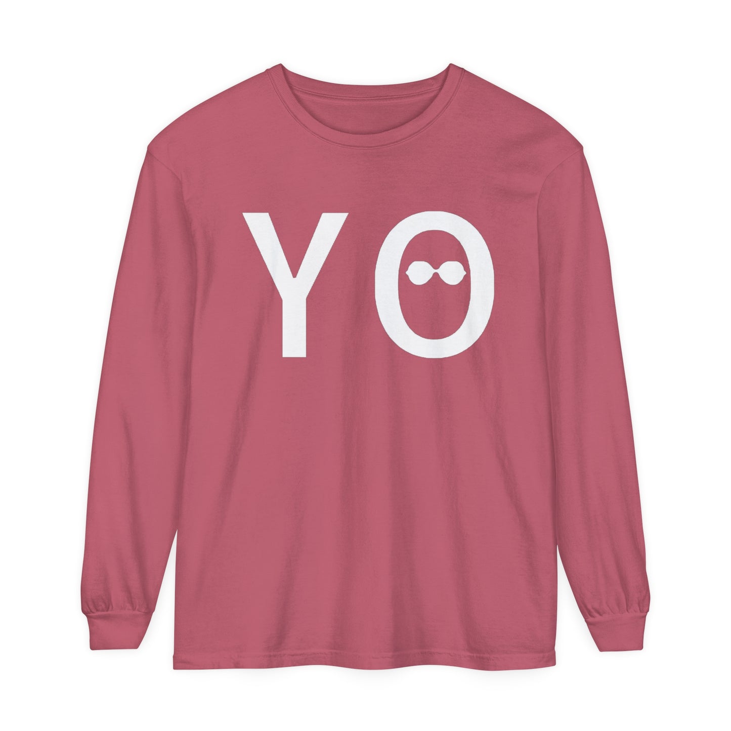 YO • YO Ang • Garment-dyed Long Sleeve T-Shirt