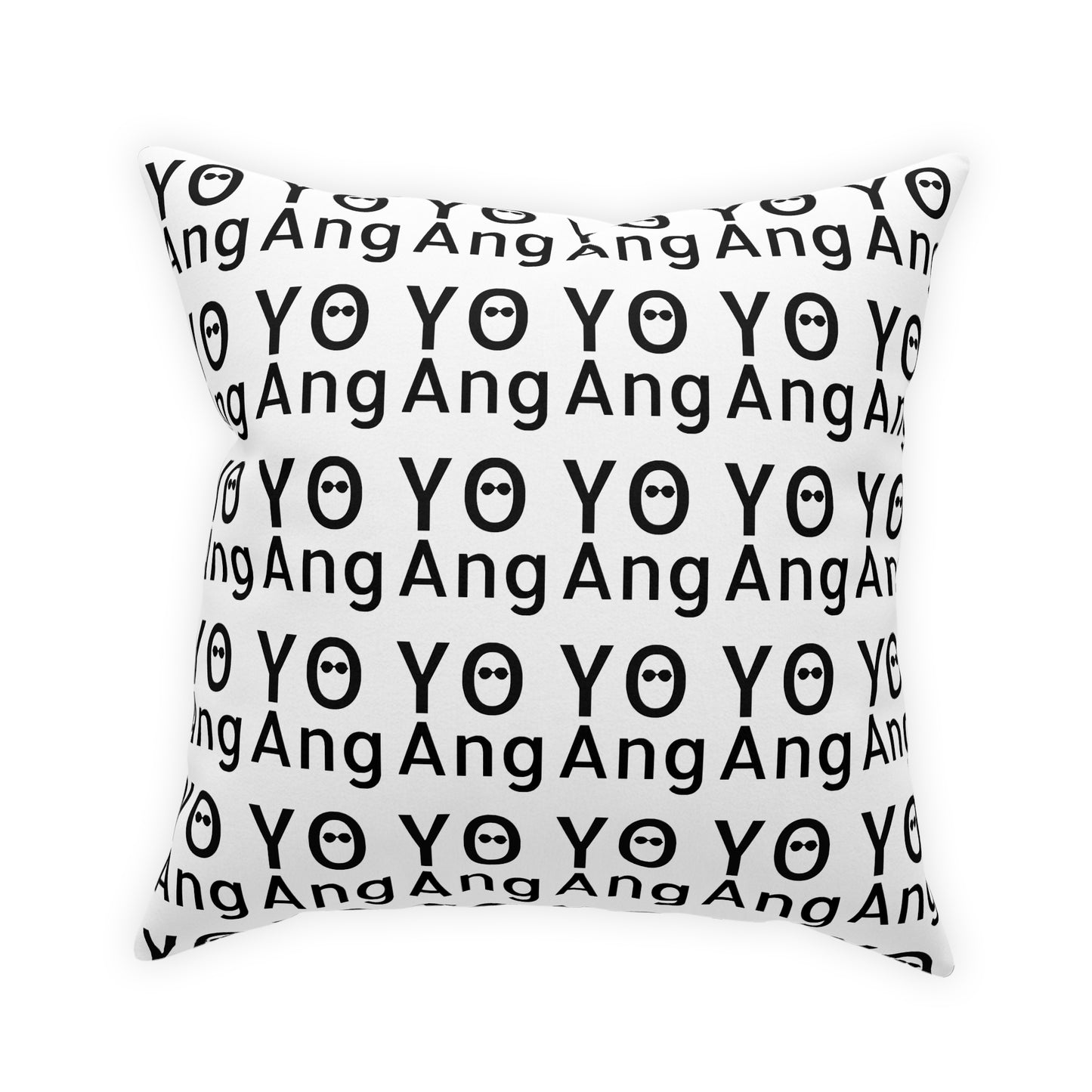 YO Ang • Logo • Broadcloth Pillow 5 Sizes Available!