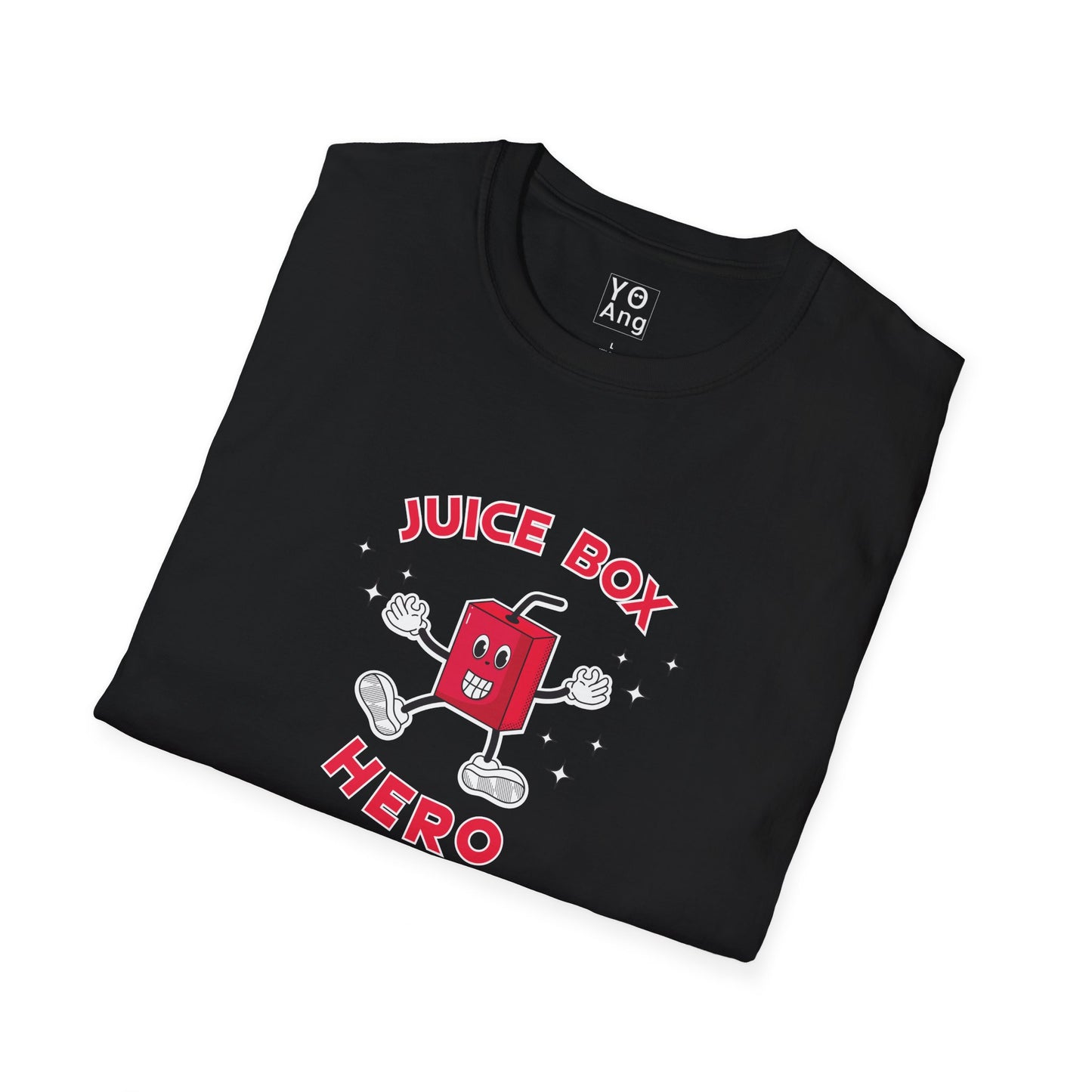 Juice Box Hero • YO Ang • Softstyle T-Shirt