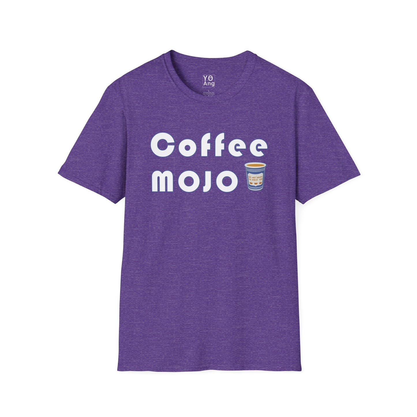 Coffee MoJo • YO Ang • Unisex Softstyle T-Shirt