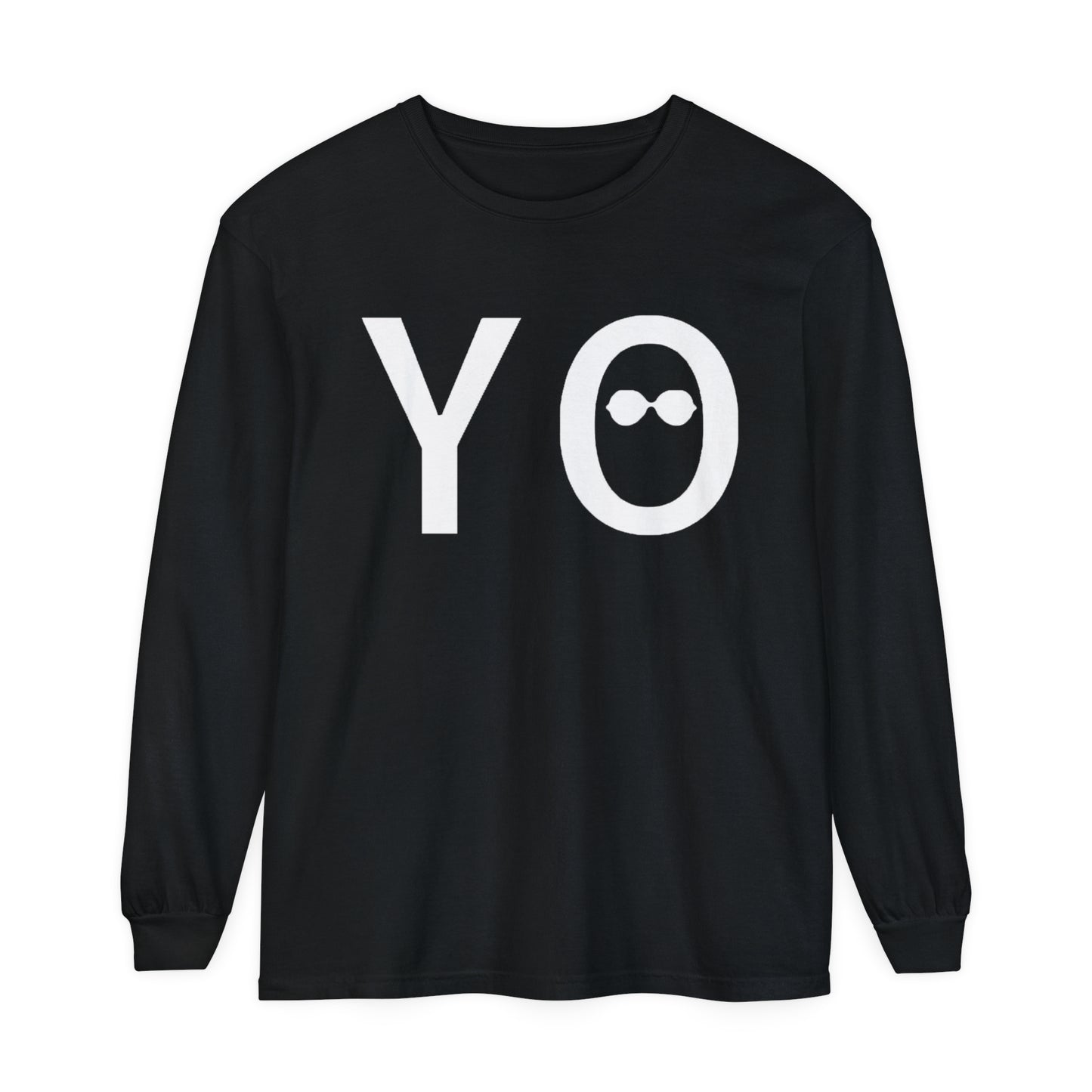 YO • YO Ang • Garment-dyed Long Sleeve T-Shirt