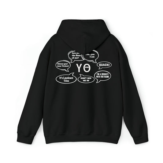 Words of YO Ang • 2 Sided Print • Heavy Blend™ Hoodie Sweatshirt