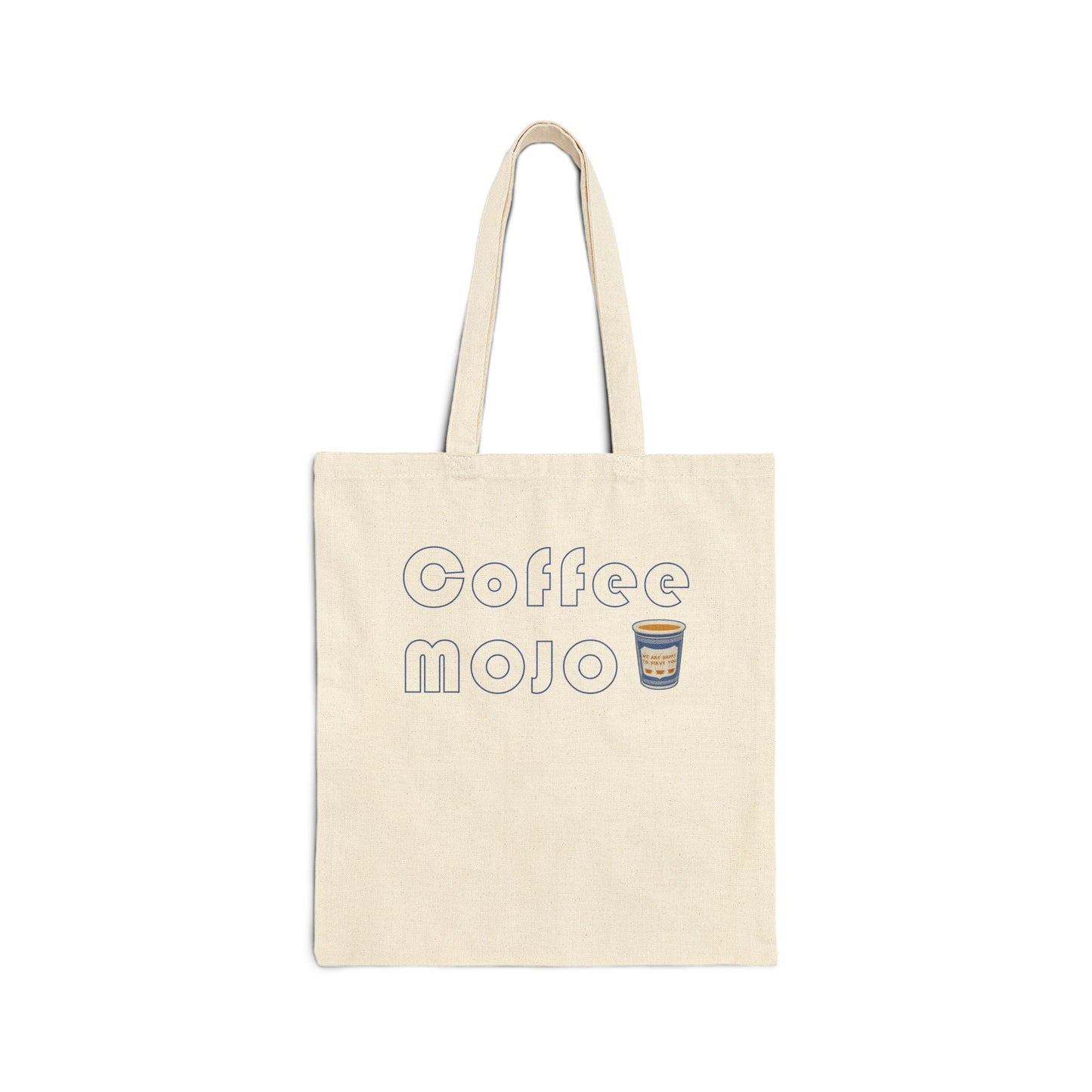 Coffee MOJO • Yo Ang NYC •  Cotton Canvas Tote Bag