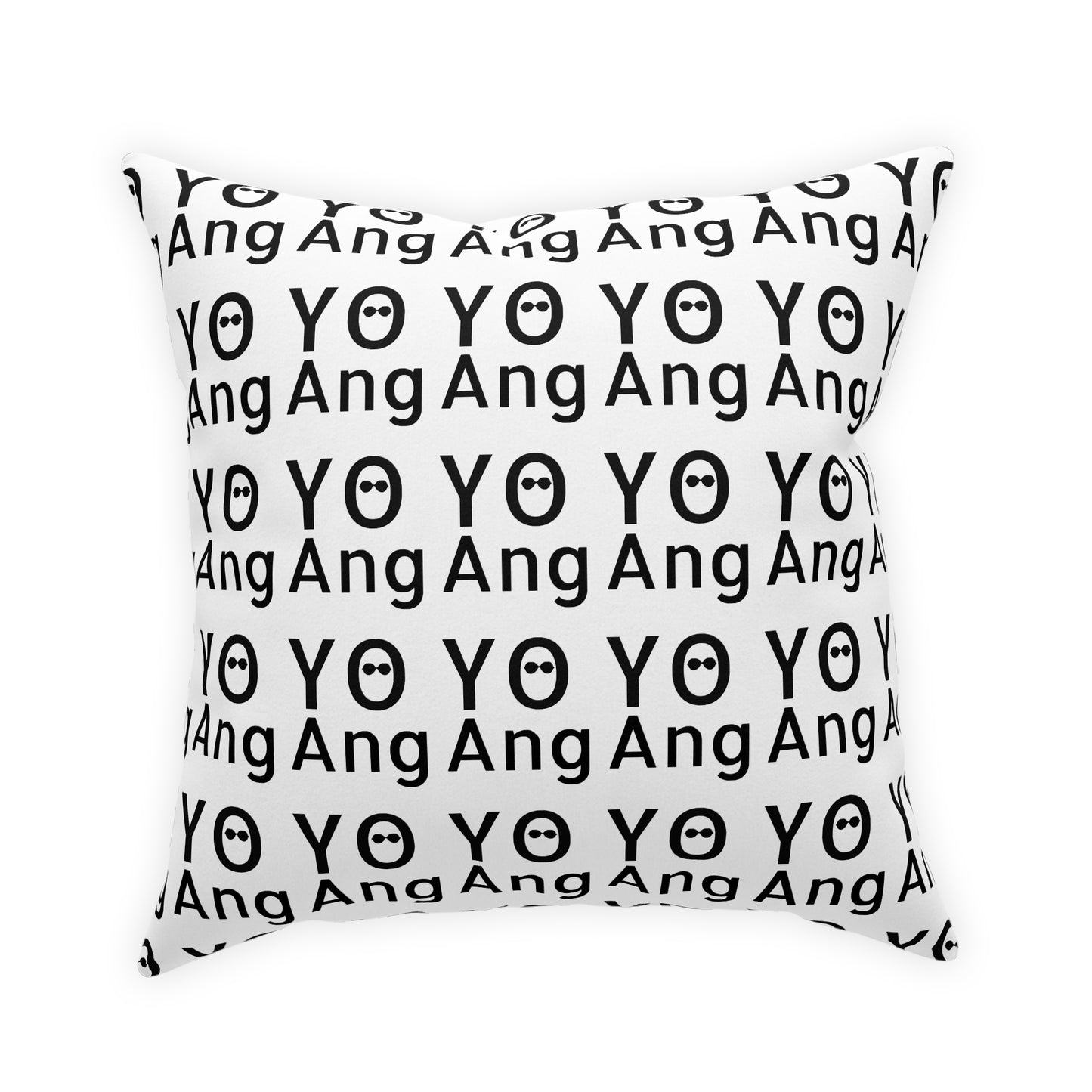 YO Ang • Logo • Broadcloth Pillow 5 Sizes Available!