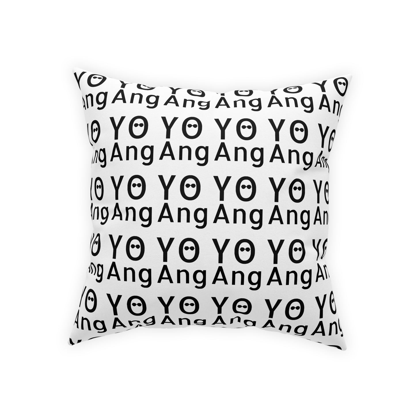 YO Ang • Logo • Broadcloth Pillow 5 Sizes Available!