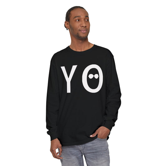 YO • YO Ang • Garment-dyed Long Sleeve T-Shirt