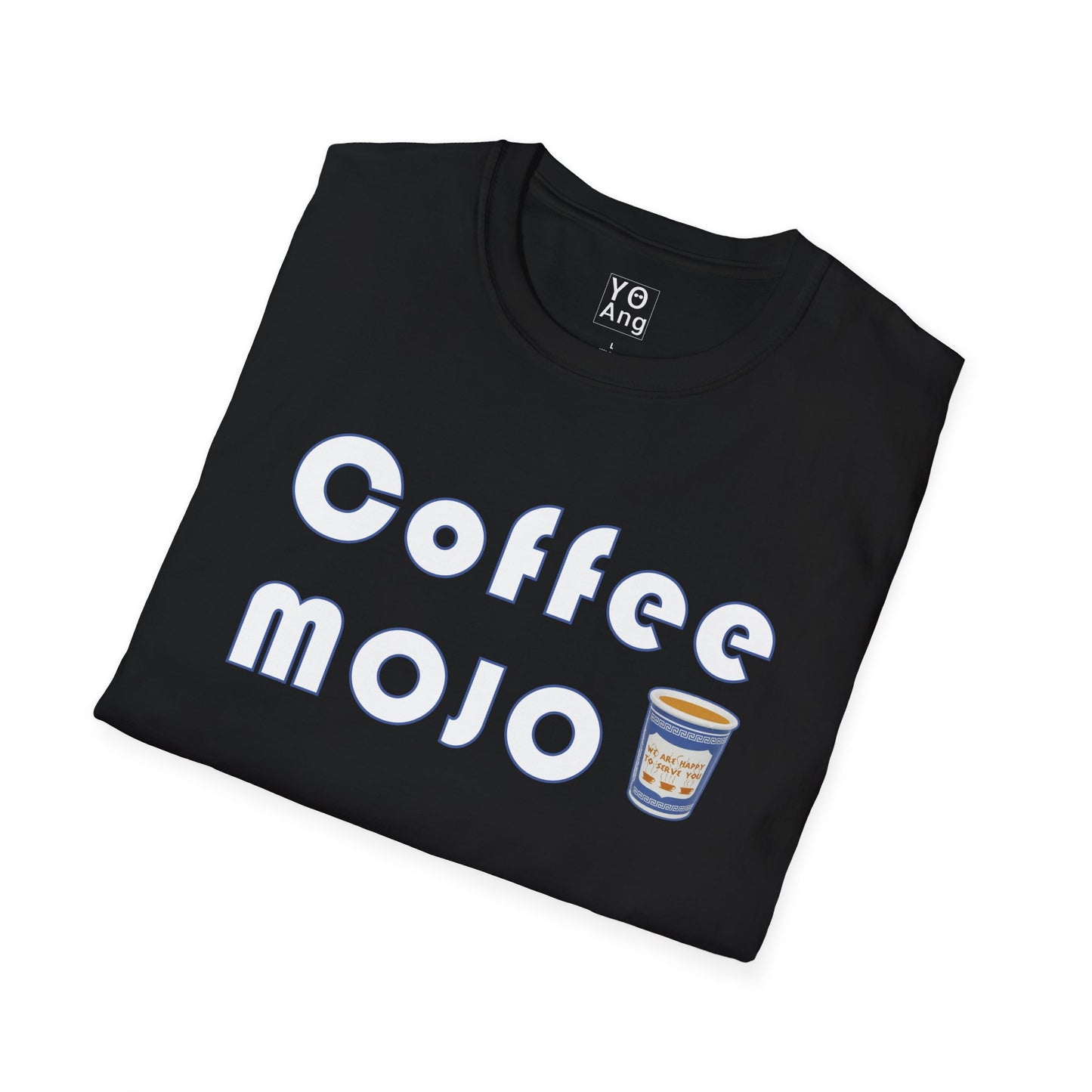 Coffee MoJo • YO Ang • Unisex Softstyle T-Shirt