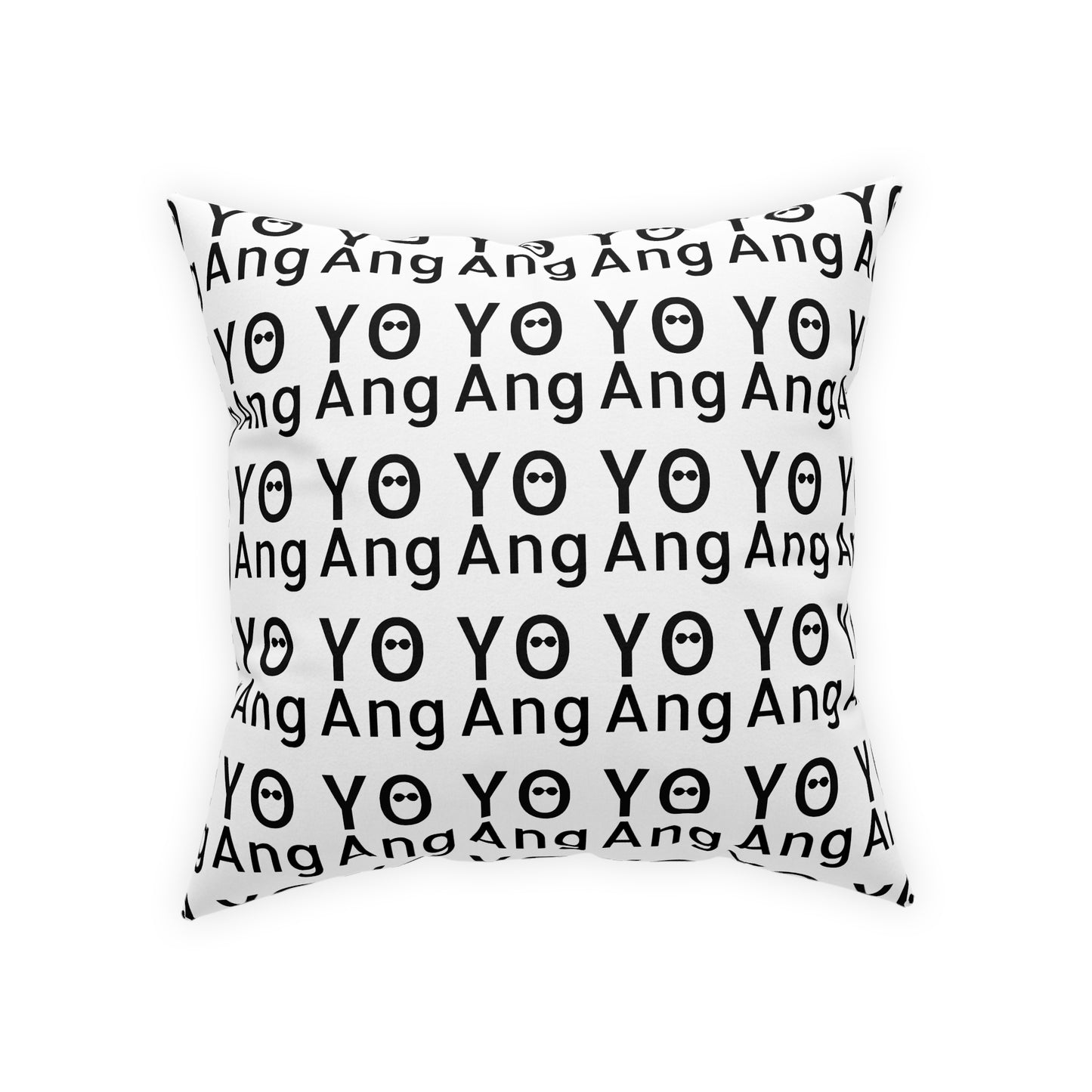 YO Ang • Logo • Broadcloth Pillow 5 Sizes Available!